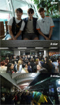 에릭남·샘김·송유빈 볼래…코스타리카 공항 팬들로 마비