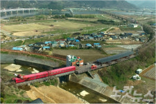 김해낙동강레일파크 농산물 직판장 개장