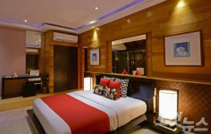 몰디브 아름다운 라군에서 로맨틱한 허니문