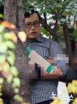 모형 총기 겨누는 오패산터널 총격범 성병대