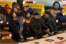 [영상] 박원순 시장 여수 순천 촛불 민심 동참