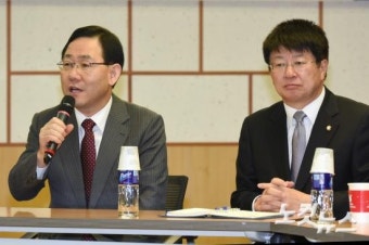 발언하는 개혁보수신당 주호영 원내대표
