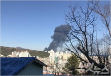부산 수영구 학교 증축공사장서 화재, 인부 추정 1명 숨져
