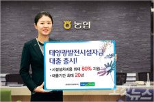 농협상호금융, 태양광발전시설자금대출출시