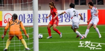 장슬기 동점골 작렬