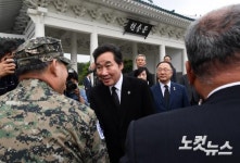 고엽제전우회 만난 이낙연 총리