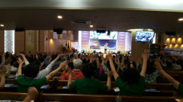대전CBS 신사옥건축을 위한 찬양축제 서산서 열려