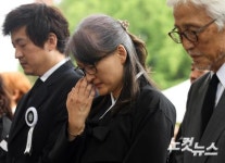 오지혜, 어머니를 보내며...