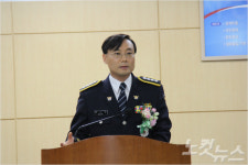 신임 여수경찰서장 여러분이 사고치면 저는 집에 갑니다 