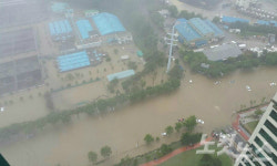 청주산단 폐수종말처리시설 침수…비상조치 가동