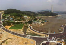 여수시, 묘도 창촌마을 진입도로 개통