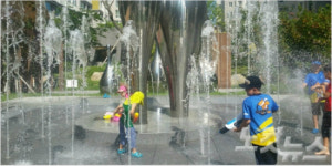 아이들 뛰노는 바닥분수 수질 분석해보니…