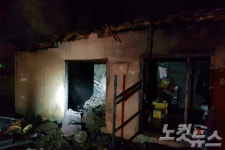 충남 논산 단독주택서 불…80대 숨져