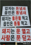 돼지는 좋은물, 사람은 똥물 먹어 제주 주민 폭발