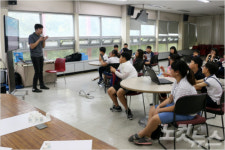 한국지엠 창원공장 쉐보레 과학교실…자동차 과학 이해