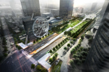 [영상] 영동대로 환승센터, 지하엔 태양광 지상엔 대형공원