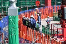 신고리 5, 6호기 건설 현장