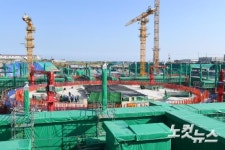 신고리 5, 6호기 공사 현장