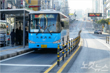 제주 중앙우선차로 전면 개통 대중교통 원활