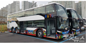 부산시티투어 유럽산 2층 버스 신규 도입