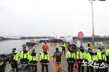 통제되는 진두선착장