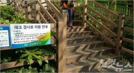 교통안전 시범도시 부산 사상구, 장애인 보행권은 비상  