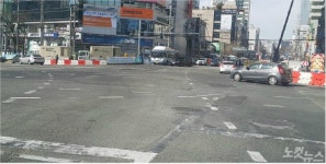 사상-하단 도시철도 공사로 몸살 앓는 도로 