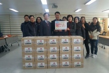 광주 광산구 십시일반 설맞이 나눔 눈길