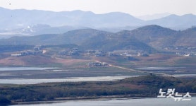 북한 황해북도 개풍군 관산반도