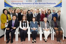 북한대학원대학교, 외교대사부인협회 초청 설명회 