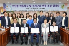 수원시, 학교 유휴교실 활용해 수원형 마을학교조성 