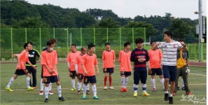 상주 상무,발달장애인 축구클럽 축구클리닉