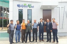 창원시, 마산역·스포츠파크 택시기사 쉼터 개장