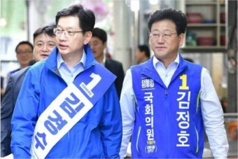 '김해을' 민심은 '봉하지킴이' 김정호...