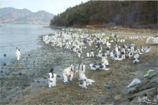 GS칼텍스 여수공장 우이산호 기름 유출 반발 5년째 계속