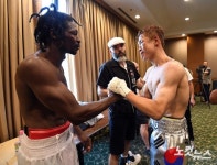 챔피언 정마루 위로받는 이흑산