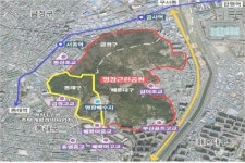 부산 명장동에 2만2천㎡ 공원 조성키로