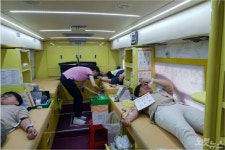 여수 한영대학 추석맞이 릴레이 자원봉사