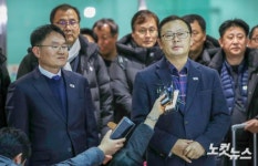 남북 철도 공동조사 마친 우리측 조사단