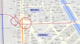 행정구역상 경계 지점, 관할 경찰서는 어디?