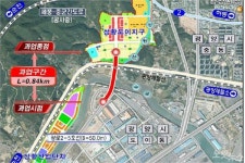 여수해수청 광양항 동측 배후단지 연결도로 확충  