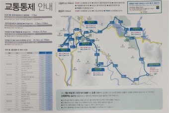 경주시, 제28회 경주벚꽃마라톤대회 코스 교통통제