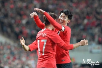 ‘주장’ 손흥민, 벤투 감독 부임 후 첫 골 '쾅!'