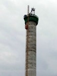초속 13m 제주 쓰레기소각장 70m 높이 노동자 7명 고립됐다 구조