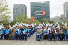 농민단체, 통일트랙터 출정식 개최… 임진각에서 북측에 트랙터 전달