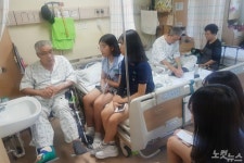 신탄진중 민주시민동아리, 호국의 달 보훈병원 ‘위문’