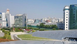 동대문디자인프라자 옥상 첫 개방…기하학적 조형미에 감탄이
