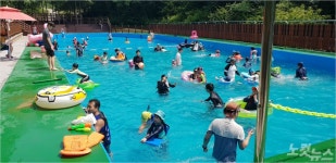 청주시, 옥화자연휴양림 숲속물놀이장 운영  