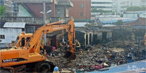 여인숙 화재로 숨진 투숙객 3명 신원 확인