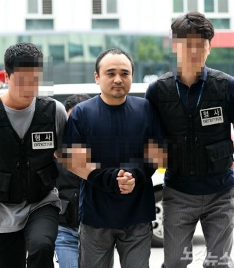검찰로 넘겨진 '한강 토막살인' 피의자 장대호